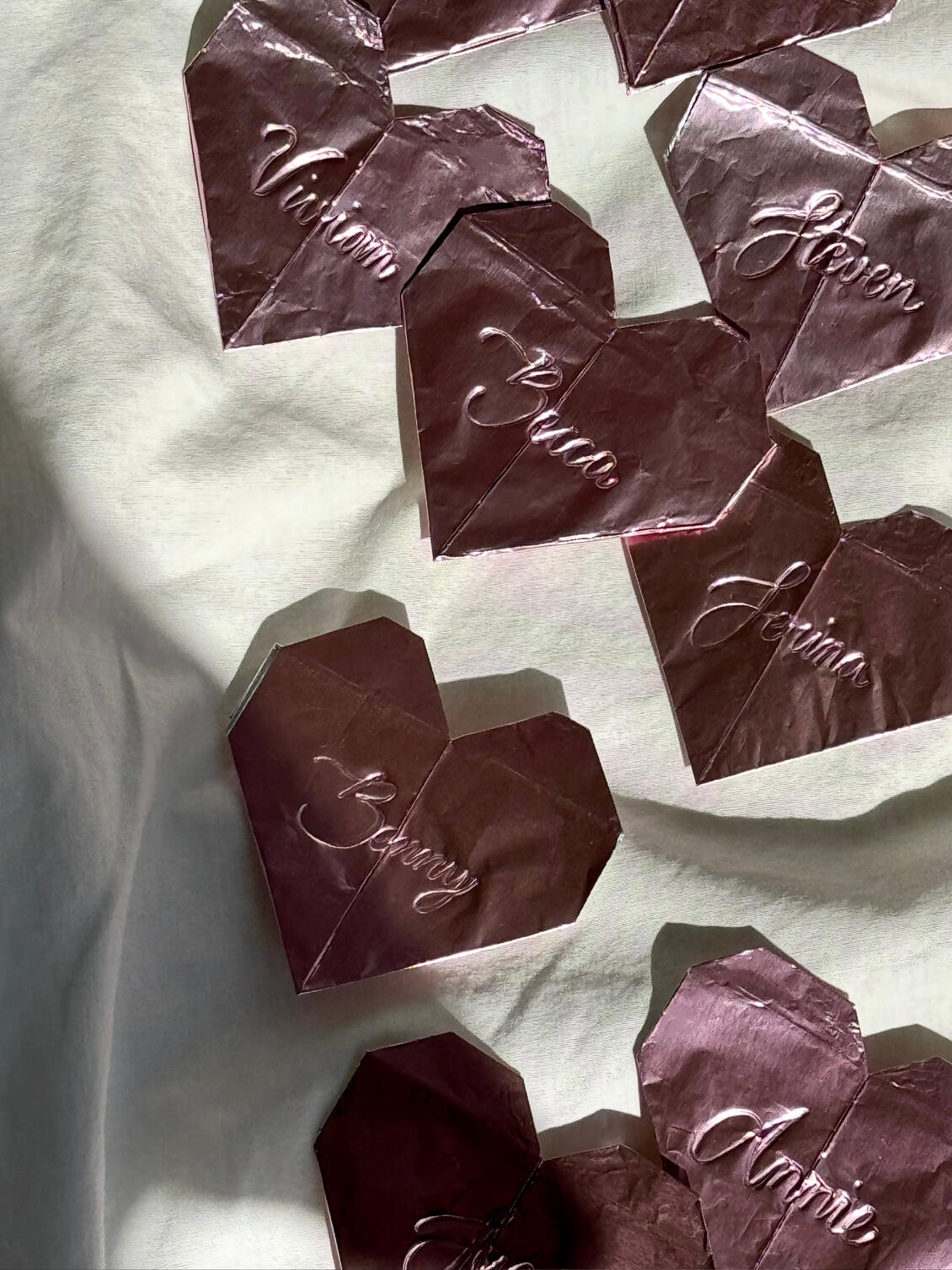 Luggage Tag Hot Foiling