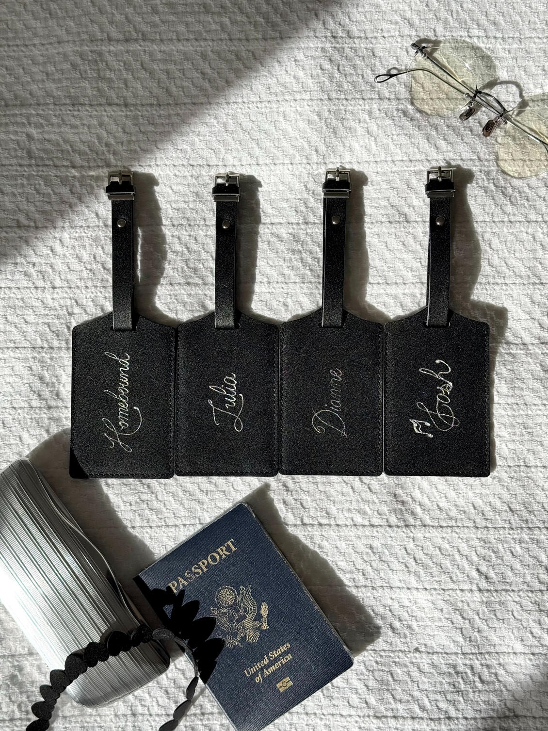 Luggage Tag Hot Foiling