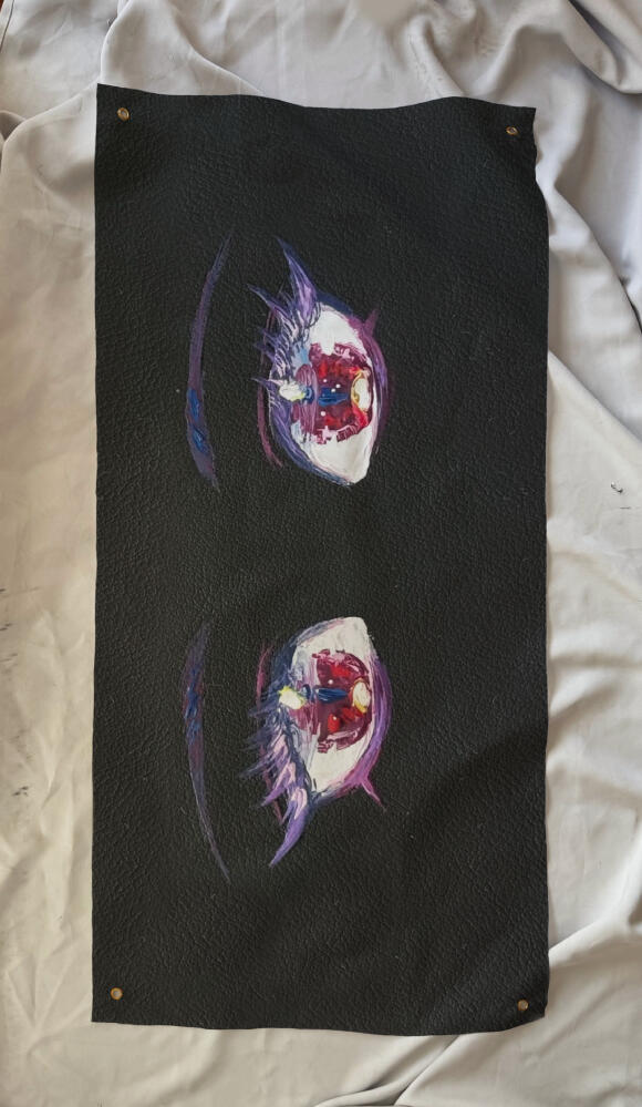 Leather Sign Painting