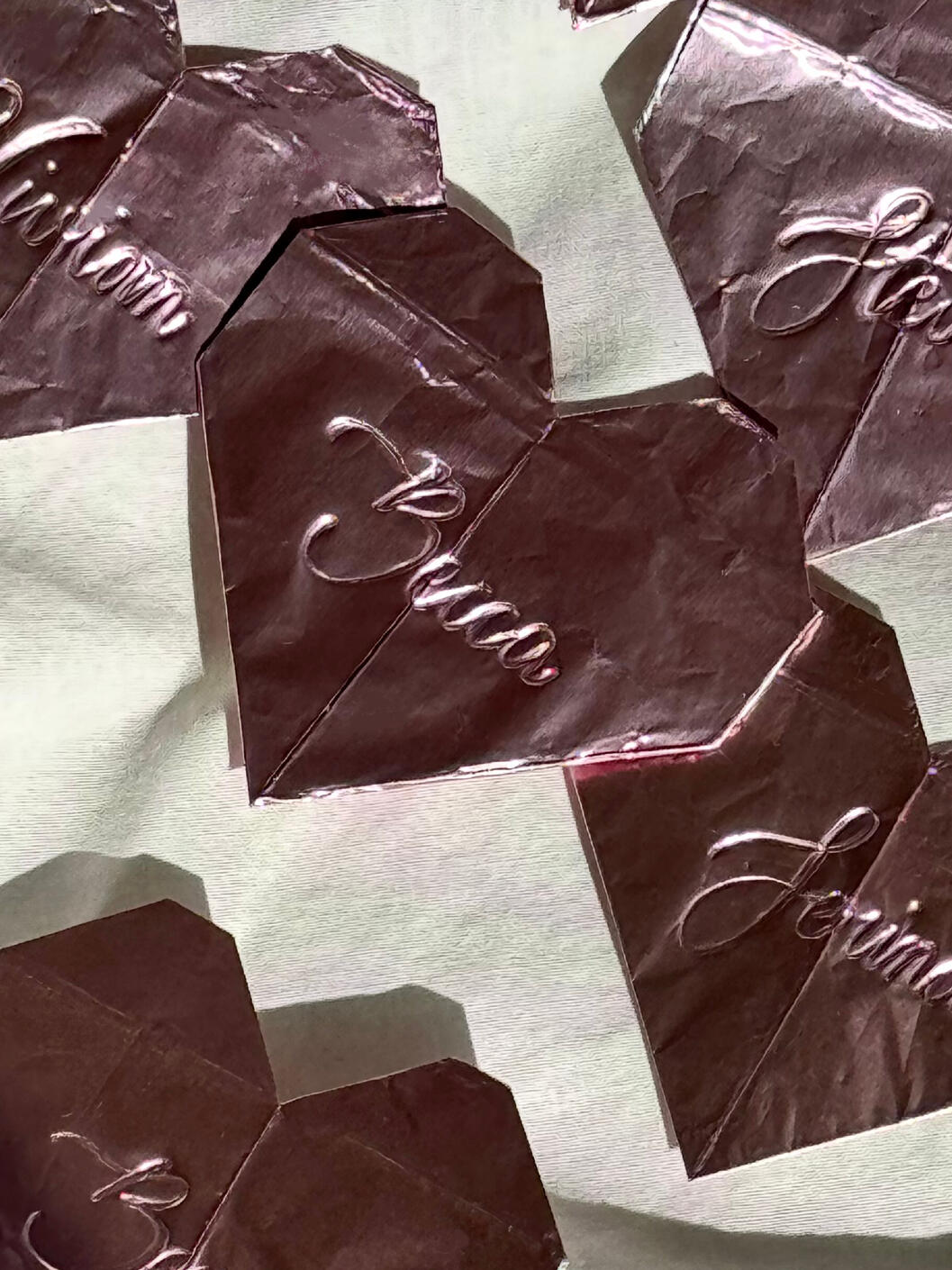 Luggage Tag Hot Foiling