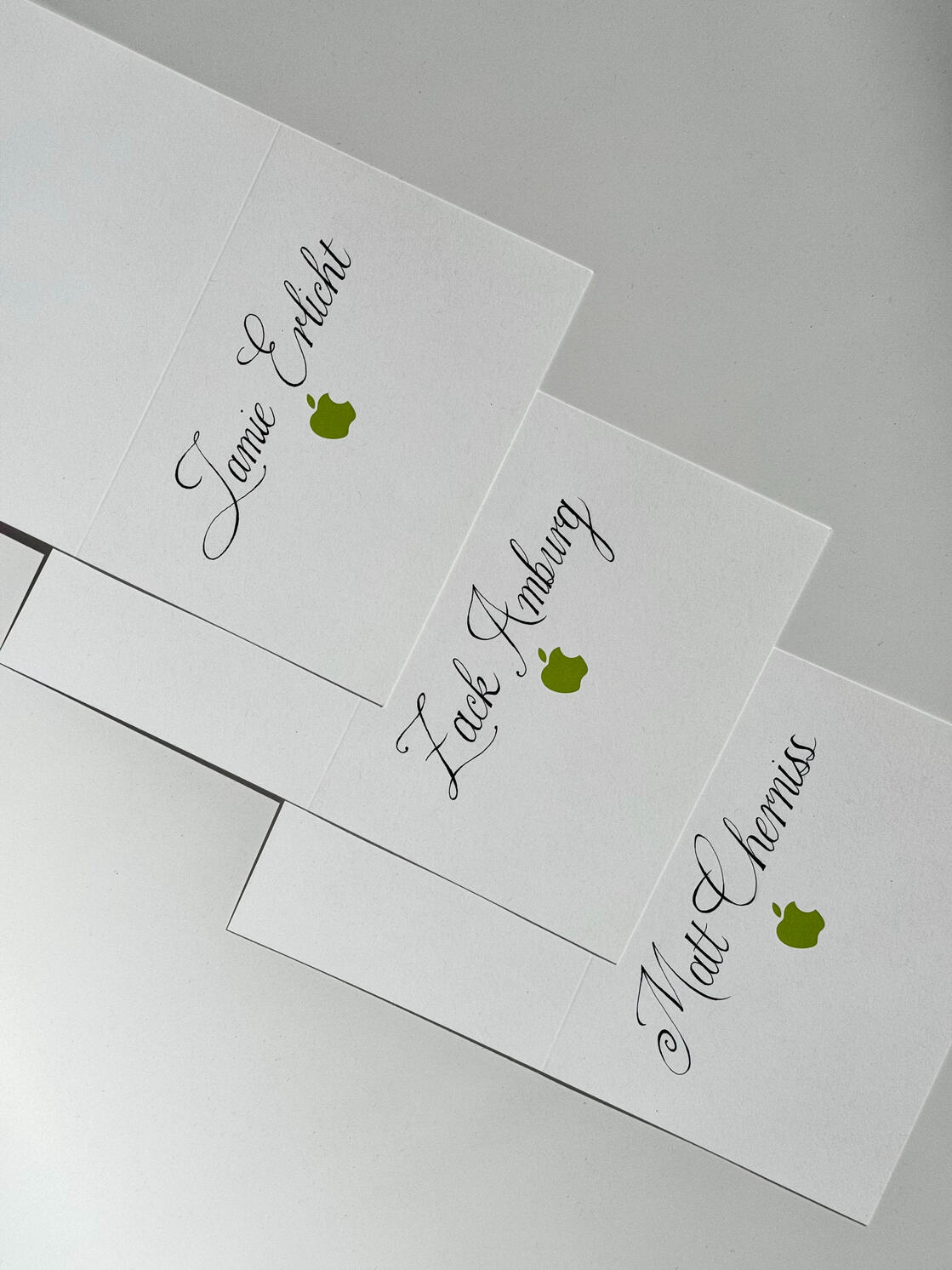 Calligraphy Name Tag